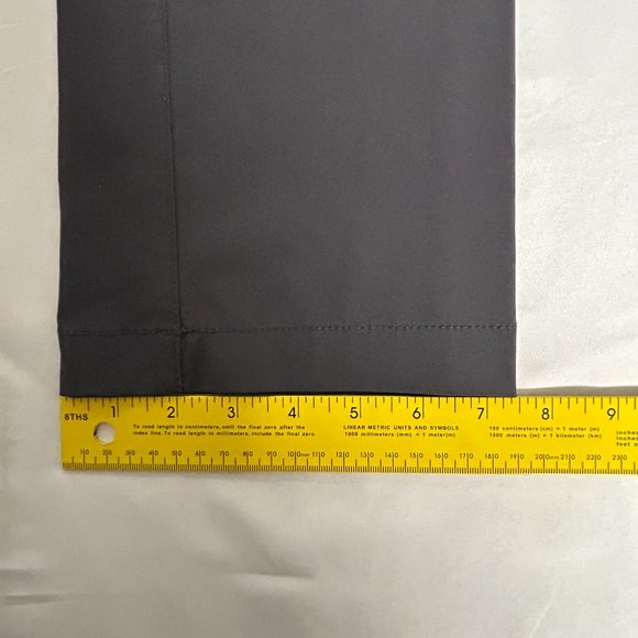 Volcom Pants Mens 32 (33) True To This Chino Gray Stretch Lightweight Skate - Picture 15 of 16